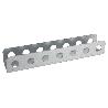 SOPORTE DESTORNILLADORES GALVANIZADO PARA PANEL DE HERRAMIENTAS L-220 MM