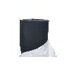 SUELO DE CAUCHO NEGRO CÍRCULOS 3 MM 1,00 X 10 M