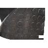 SUELO DE CAUCHO NEGRO CÍRCULOS 3 MM 1,50 X 10 M