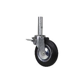 RUEDA GIRATORIA ANDAMIO C/FRENO 200 X 50 MM TUBO MACHO