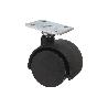 RUEDA PLASTIC Ø30MM PLACA VENTA UNITARIA