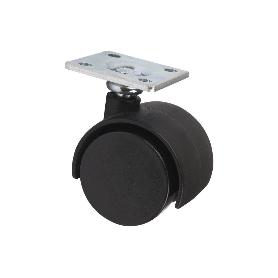 RUEDA PLASTIC Ø40MM PLACA VENTA UNITARIA