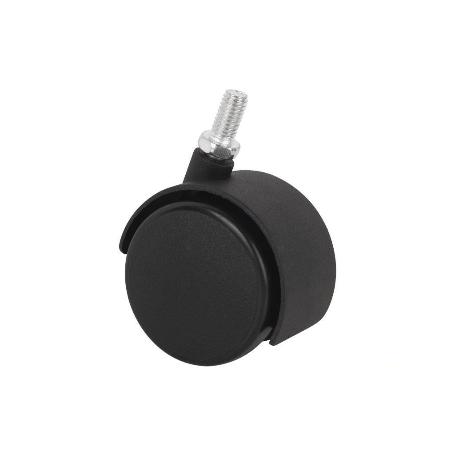 RUEDA PLASTIC Ø40MM TORNILLO 6X15 VENTA UNITARIA
