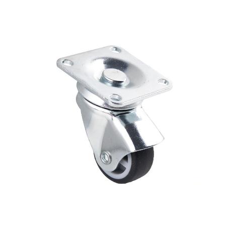 RUEDA GOMA/GRIS PLACA Ø30X18MM VENTA UNITARIA
