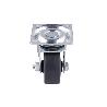 RUEDA GOMA/GRIS PLACA Ø40X18MM VENTA UNITARIA