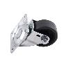 RUEDA GOMA/GRIS PLACA Ø40X18MM VENTA UNITARIA