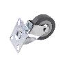 RUEDA GOMA/GRIS PLACA Ø65X21MM VENTA UNITARIA