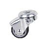RUEDA GOMA/GRIS PASANTE Ø30X18MM VENTA UNITARIA