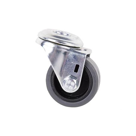RUEDA GOMA/GRIS PASANTE Ø40X18MM VENTA UNITARIA