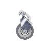 RUEDA GOMA/GRIS PASANTE Ø50X18MM VENTA UNITARIA