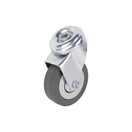 RUEDA GOMA/GRIS PASANTE Ø60X22MM VENTA UNITARIA