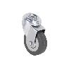 RUEDA GOMA/GRIS PASANTE Ø60X22MM VENTA UNITARIA
