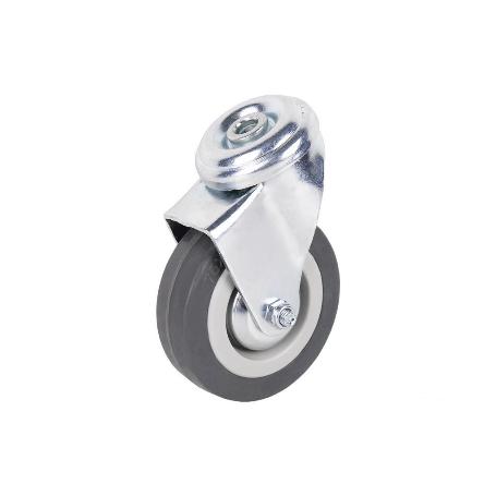 RUEDA GOMA/GRIS PASANTE Ø75X22MM VENTA UNITARIA