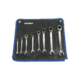 SET 8 LLAVES DE CARRACA MIXTA