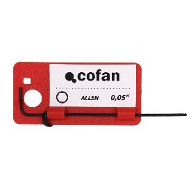 LLAVE ALLEN PULGADAS M- 5/32