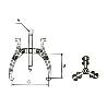 EXTRACTOR 3 GARRAS ARTICULADAS 8 30-210