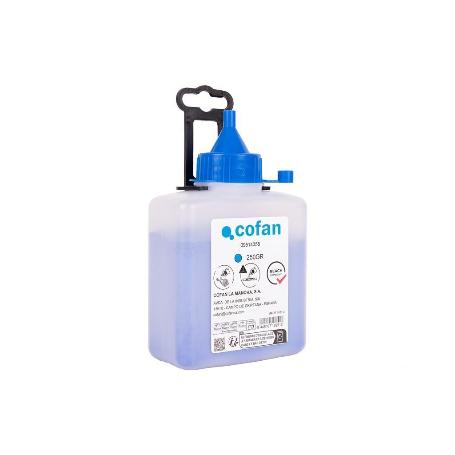 FRASCO DE POLVO AZUL 250 GRS