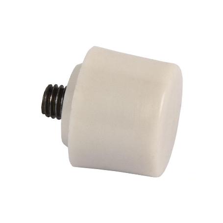 CABEZAL MARTILLO DE NYLON BLANCO Ø45 MM