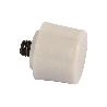 CABEZAL MARTILLO DE NYLON BLANCO Ø45 MM