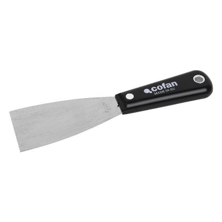 ESPATULA INOX CON MANGO ABS 120MM