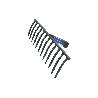 RASTRILLO 14 PUAS FORJADO 435X100MM