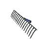 RASTRILLO 18 PUAS FORJADO 565X100MM