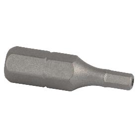 PUNTA DE DESTORNILLADOR HEXAGONAL INVIOLABLE 4 25 MM VENTA UNITARIA