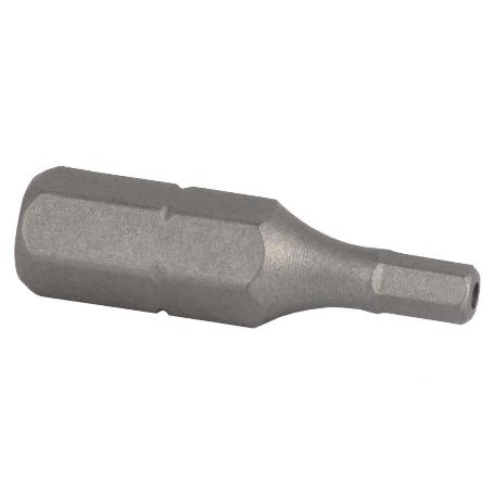 PUNTA DE DESTORNILLADOR HEXAGONAL INVIOLABLE 5 25 MM VENTA UNITARIA
