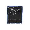 SET 6 PCS LLAVES ACODADAS DE 6-7 A 16-17