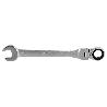 LLAVE COMBINADA ARTICULADA 180º DE CARRACA 23MM