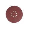 HOJA DE LIJADO LIJADORA PARED Y TECHO 8 AGUJEROS Ø225 MM G 60   CAJA 5 UNID.