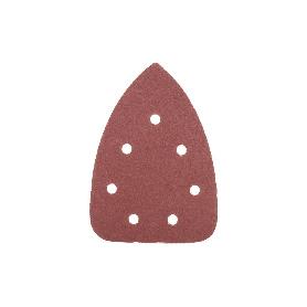 HOJA DE LIJADO LIJADORA MOUSE 7 AGUJEROS 100 X 140 MM G 120   CAJA 5 UNID.