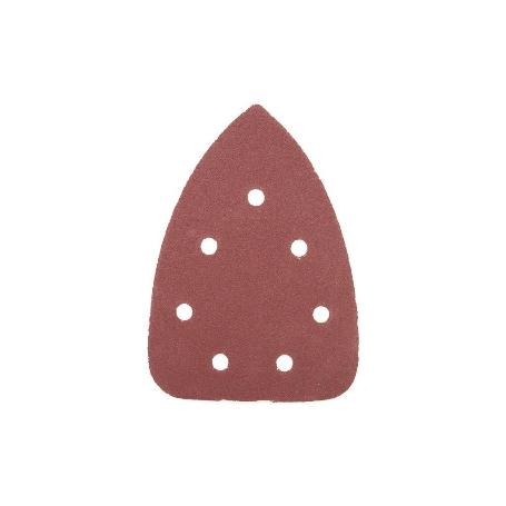 HOJA DE LIJADO LIJADORA MOUSE 7 AGUJEROS 100 X 140 MM G 120   CAJA 5 UNID.