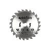 DISCO CORTE PARA MADERA Ø185MM X 20MM X 2.4MM X 24T