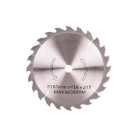 DISCO CORTE PARA MADERA Ø185 MM X 16 MM X 2,4 MM X 24 DIENTES