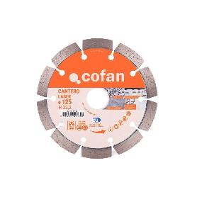DISCO DIAMANTE MODELO CANTERO 125MM.