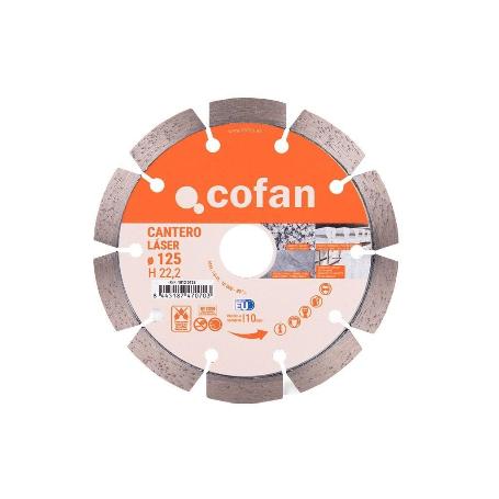 DISCO DIAMANTE MODELO CANTERO 125MM.