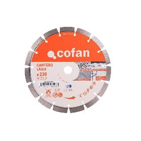 DISCO DIAMANTE MODELO CANTERO 230MM.