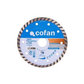 DISCO DIAM.TURBO PROFESIONAL 125MM.