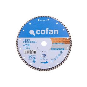 DISCO DIAM.TURBO PROFESIONAL 230MM.