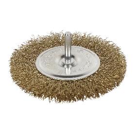 CEPILLO CIRCULAR ONDULADO 6XØ50 A.LATONADO 0.3MM