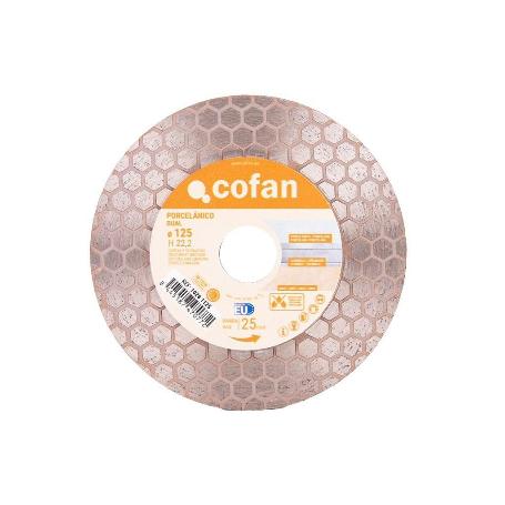 DISCO PORCELANICO DUAL CORTAR Y DESBASTAR 125MM H22,3