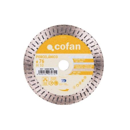 DISCO DIAM. PORCELANICO 76MM H10