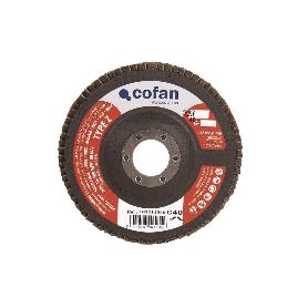 DISCO LAMINADO ESTANDAR PLANO 115 MM. G-40 ZIRCONIO VENTA UNITARIA