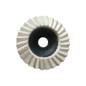 DISCO LAMINAS FIELTRO P/ PULIR Ø125 G-D5/H25   CAJA 5 UNID.