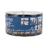 CINTA DE ALUMINIO NEGRA 30 MICRAS 50 MM X 10 M