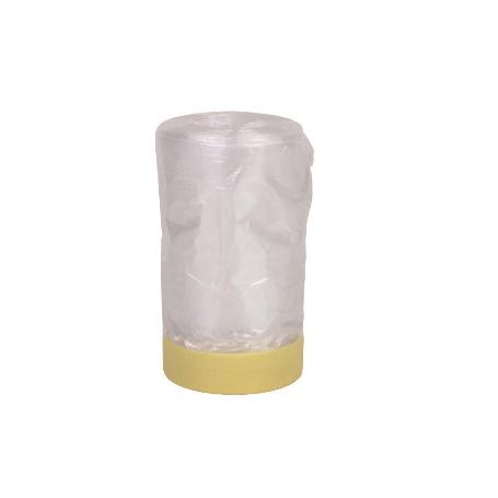ROLLO CINTA CREPE + PLÁSTICO 80° (60CM X 22.5M)