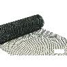 MALLA PLAST. CUADRADA JARDIN 10MM VERDE 1X25M