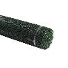 MALLA PLAST. CUADRADA JARDIN 10MM VERDE 1X25M