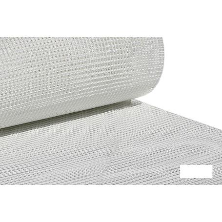 MALLA PLAST. CUADRADA JARDIN 10MM BLANCO 1X25M